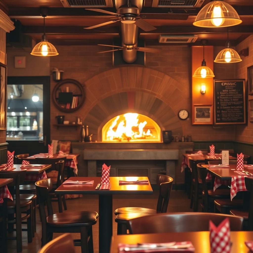 Restaurangens interiör